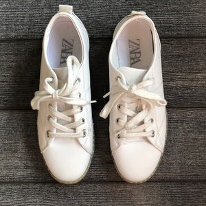 Zara White Sneakers